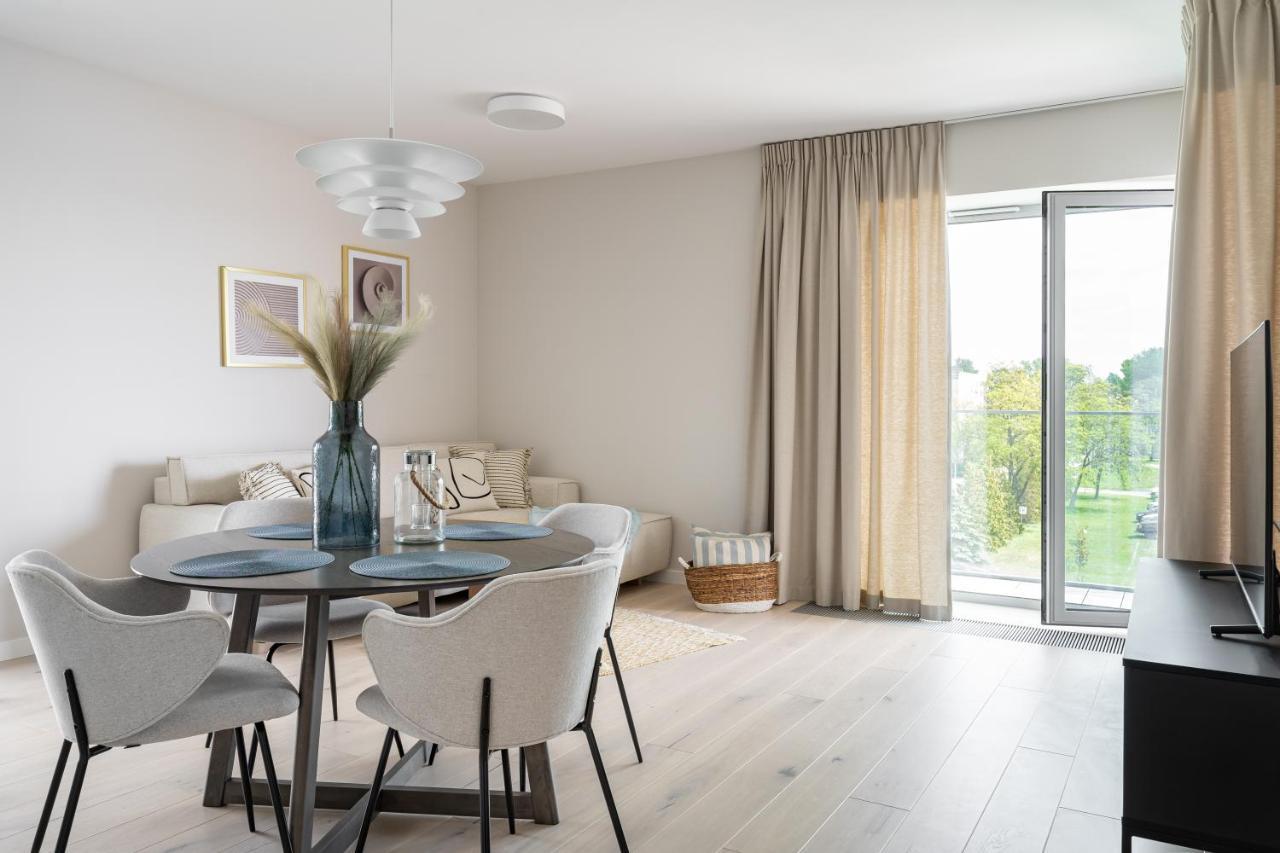 Yacht Park With Sea View By Lion Apartments Gdynia Ngoại thất bức ảnh